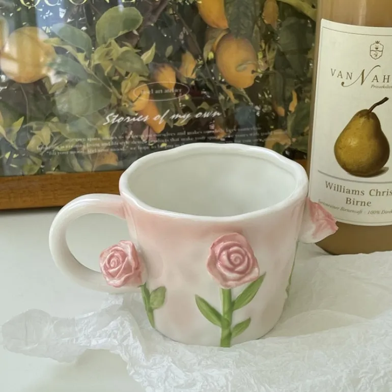 Floral Handpainted Mugs