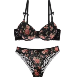 Floral Lace Lingerie Set