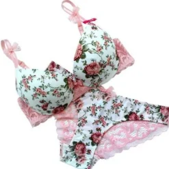 Floral Lace Lingerie Set