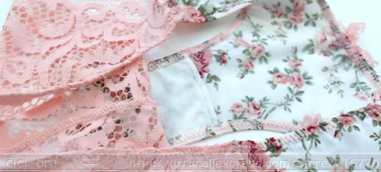 Floral Lace Lingerie Set