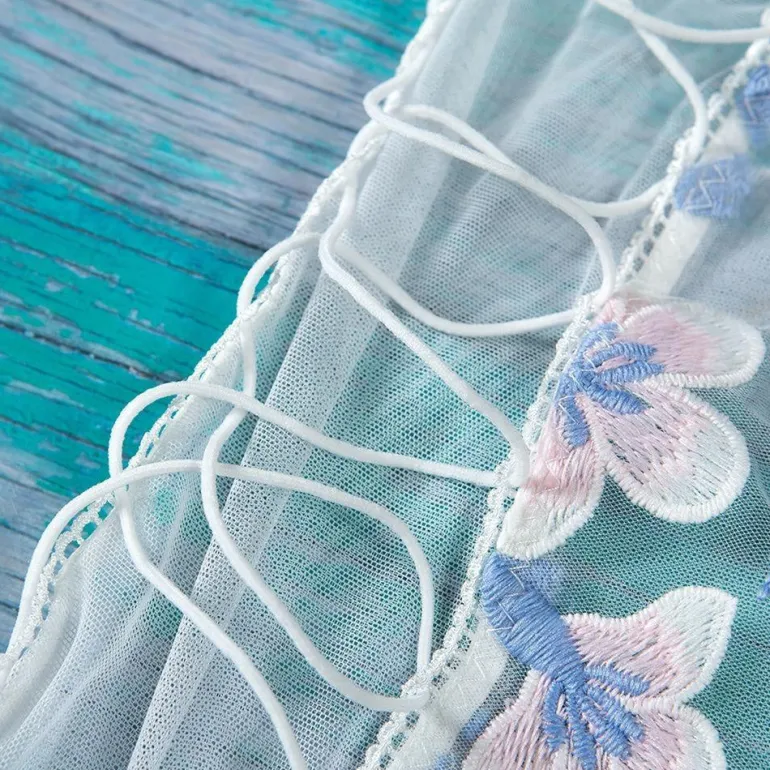 Floral Mesh Bodysuit