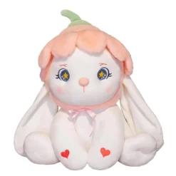 Flower Bonnet Bunny Plush