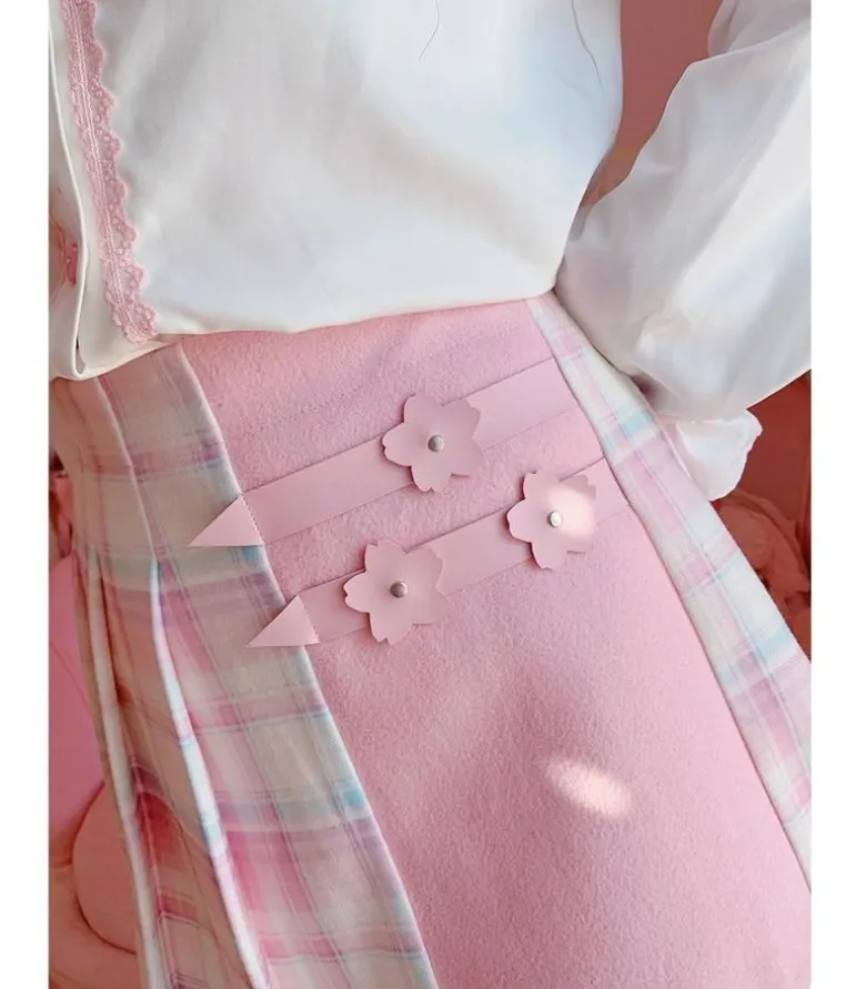 Flower Princess Patchwork Skirt
