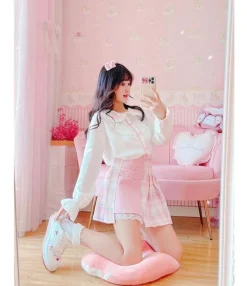 Flower Princess Patchwork Skirt