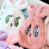 Fluffy Bunny Drawstring Bag