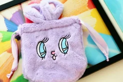 Fluffy Bunny Drawstring Bag