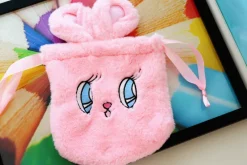 Fluffy Bunny Drawstring Bag