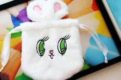 Fluffy Bunny Drawstring Bag