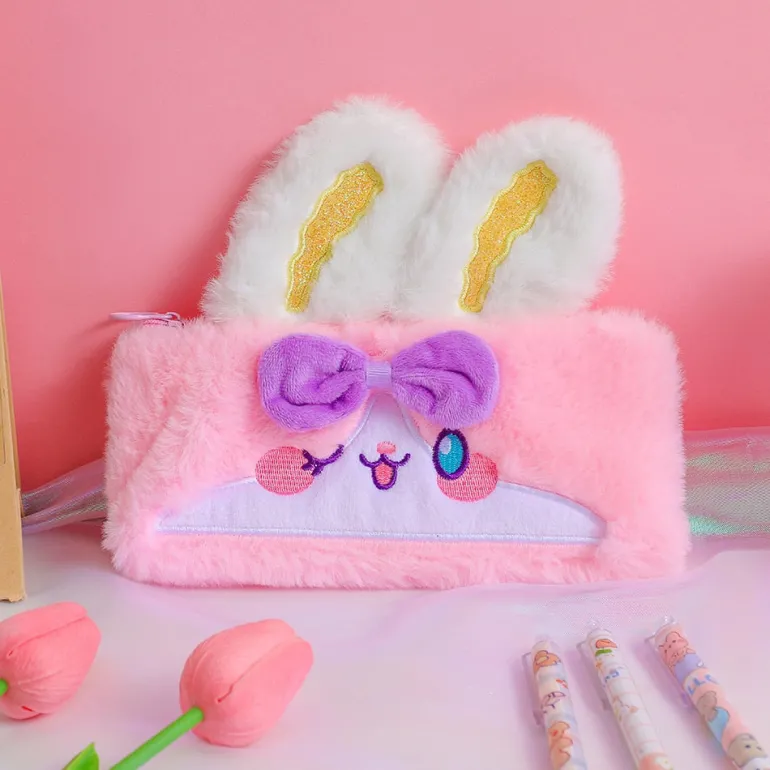 Fluffy Kawaii Pencil Cases