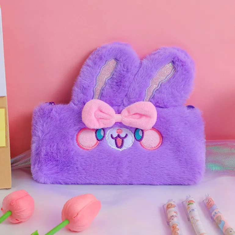 Fluffy Kawaii Pencil Cases
