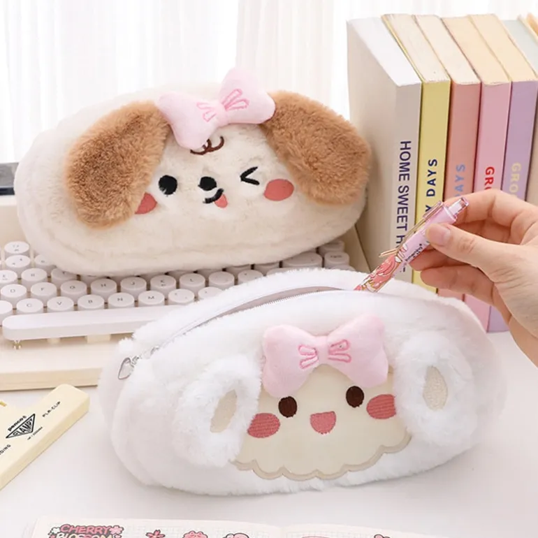 Fluffy Kawaii Pencil Cases
