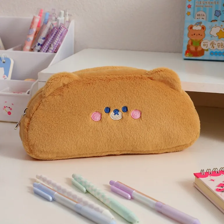 Fluffy Kawaii Pencil Cases