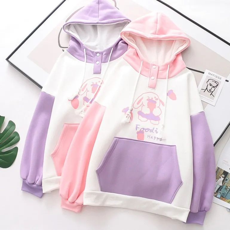 Foodie Bunny Hoodie
