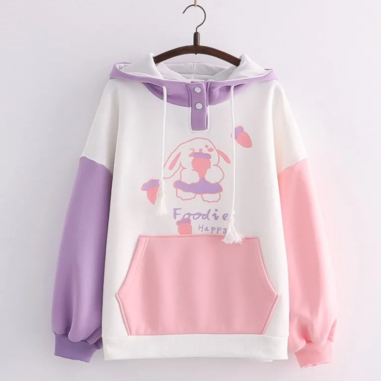 Foodie Bunny Hoodie