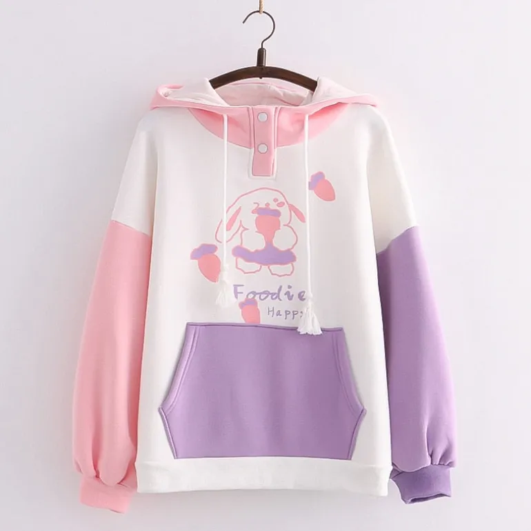 Foodie Bunny Hoodie