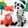 Fox & Raccoon Plushies