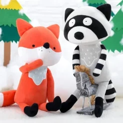 Fox & Raccoon Plushies