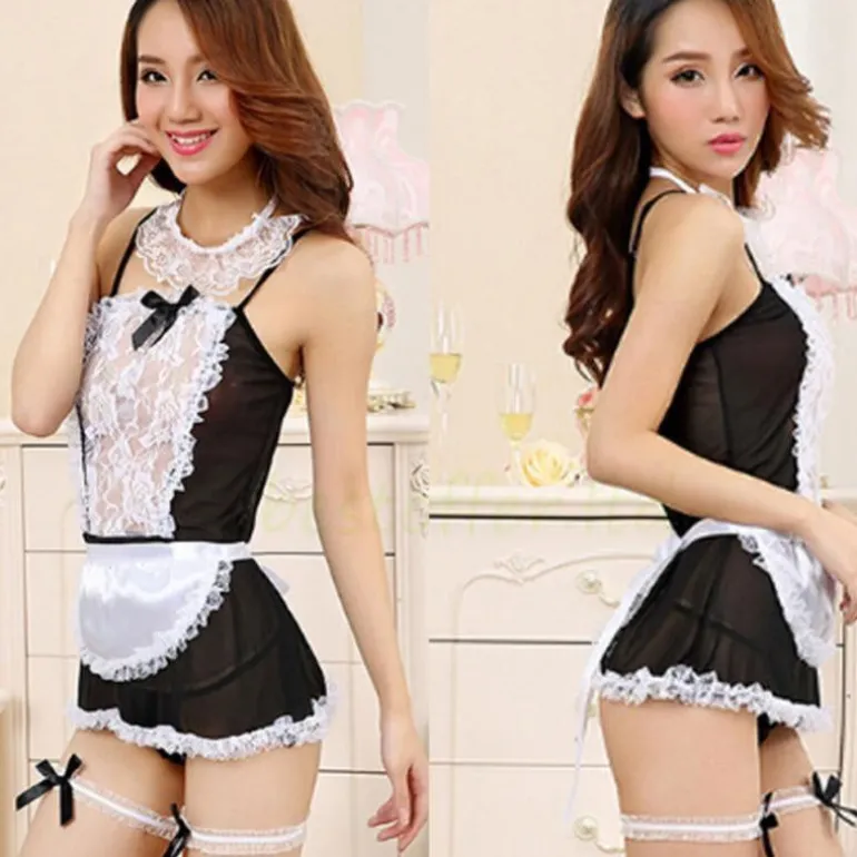 French Maid Lingerie Set
