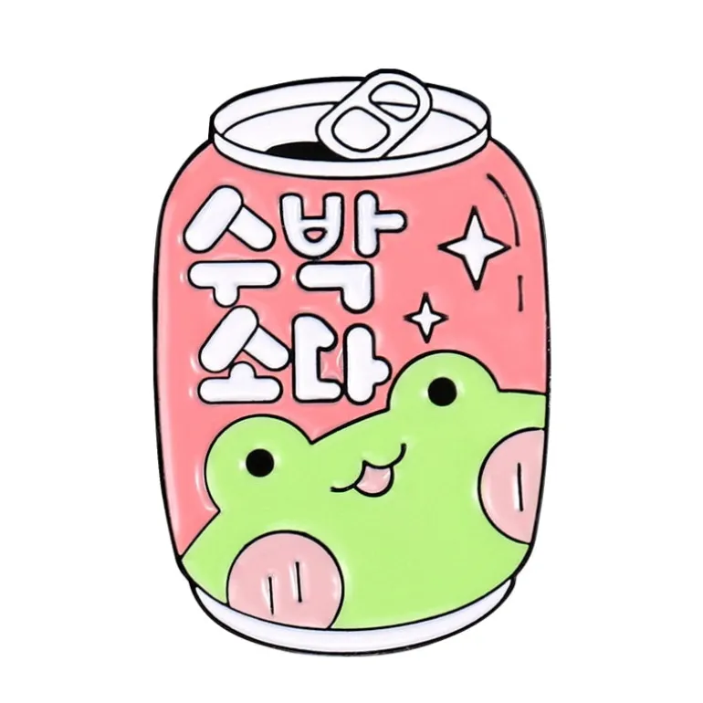 Froggy Juice Enamel Pins