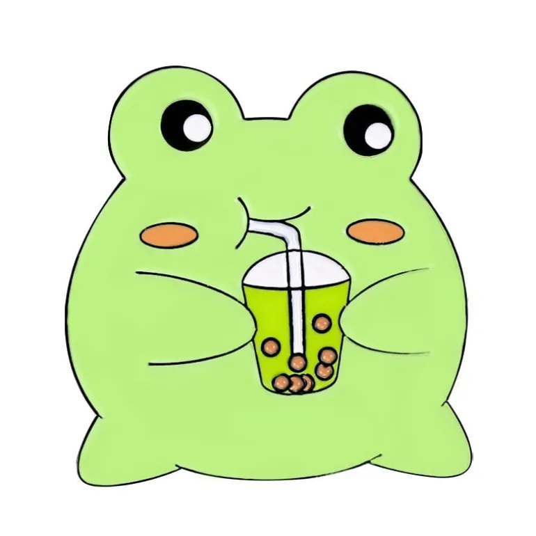 Froggy Juice Enamel Pins