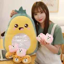 Fruit and Animal Plush Bags