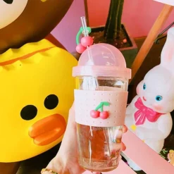 Fruity Straw Drinking Cup