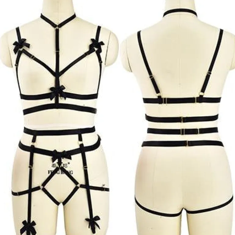 Full Satin Body Harness