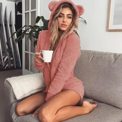 Furry Baby Bear Bodysuit