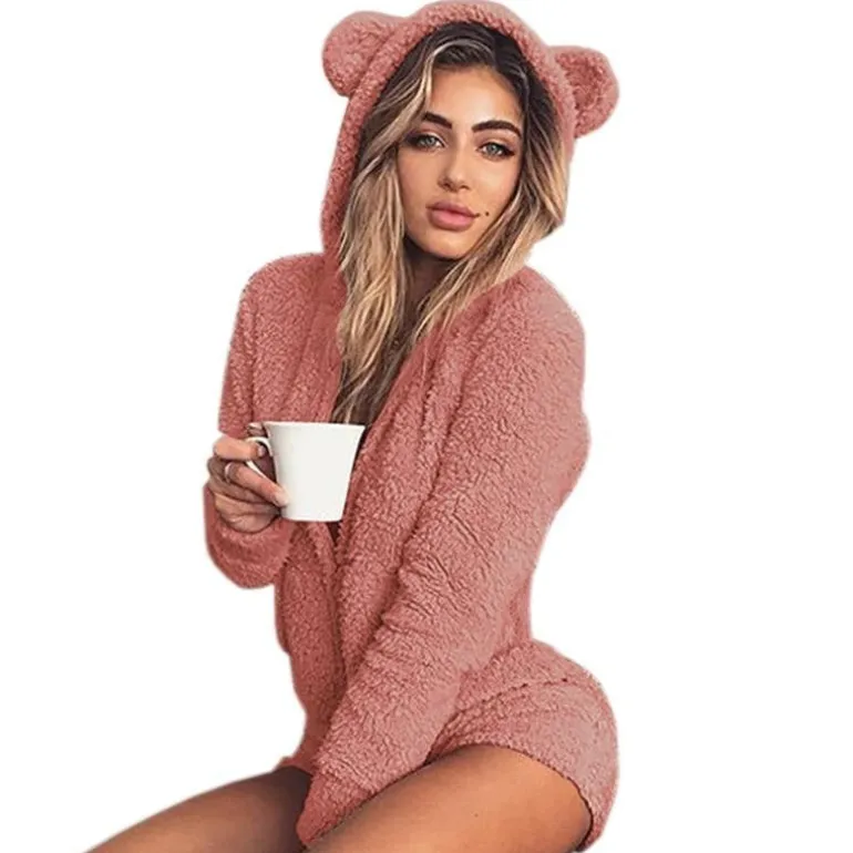 Furry Baby Bear Bodysuit