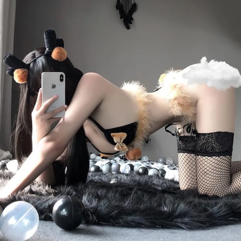 Furry Elk Cosplay Set