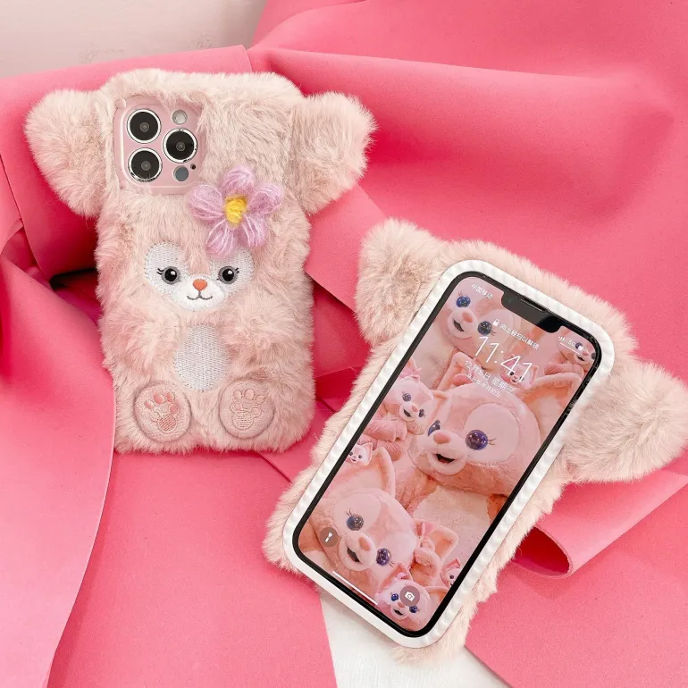 Fuzzy Baby Bear iPhone Case