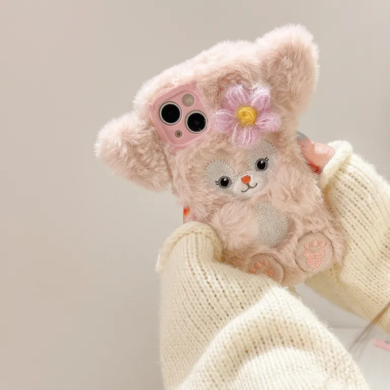 Fuzzy Baby Bear iPhone Case