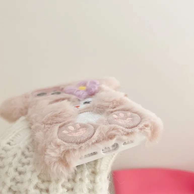 Fuzzy Baby Bear iPhone Case