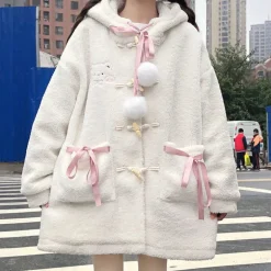 Fuzzy Bear Winter Coat