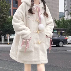 Fuzzy Bear Winter Coat