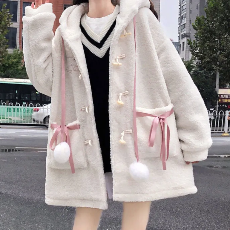 Fuzzy Bear Winter Coat