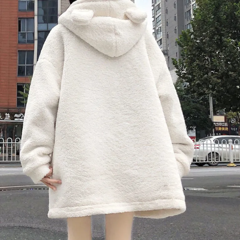 Fuzzy Bear Winter Coat