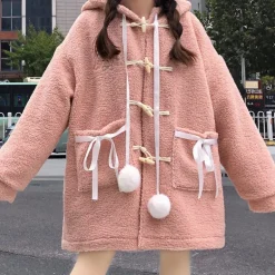 Fuzzy Bear Winter Coat