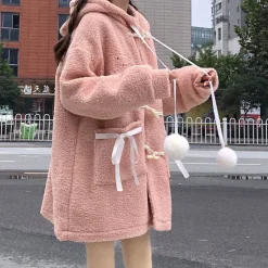 Fuzzy Bear Winter Coat