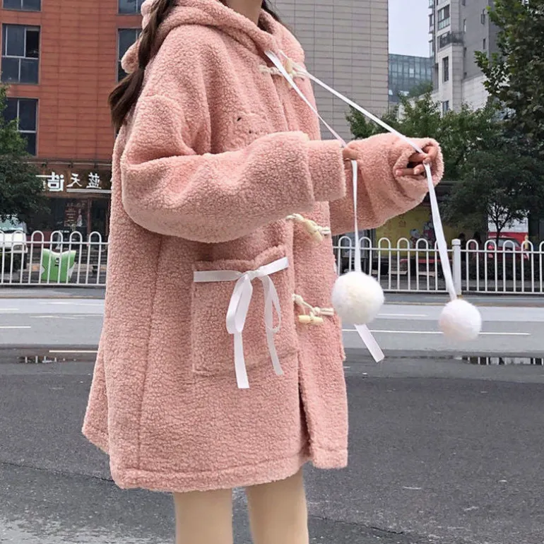 Fuzzy Bear Winter Coat