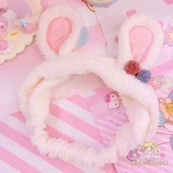 Fuzzy Bunny Hair Band