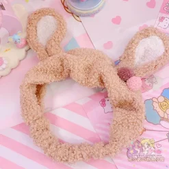 Fuzzy Bunny Hair Band