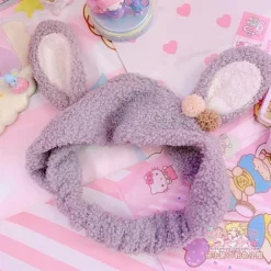 Fuzzy Bunny Hair Band