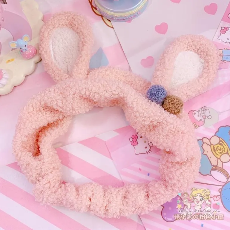 Fuzzy Bunny Hair Band
