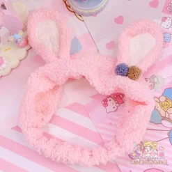 Fuzzy Bunny Hair Band
