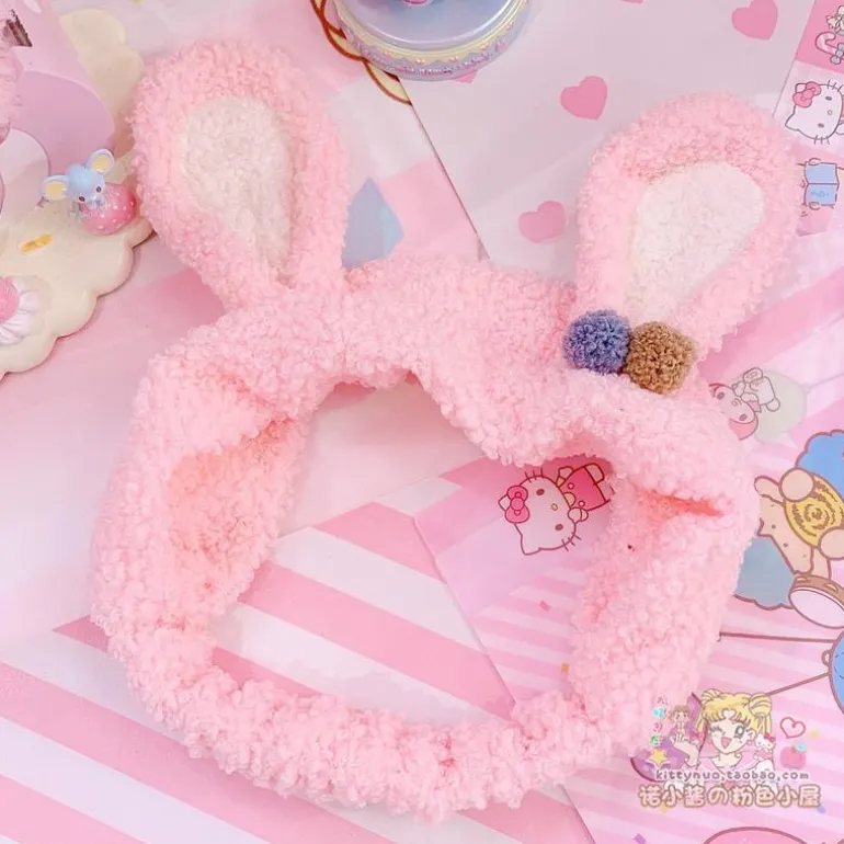 Fuzzy Bunny Hair Band