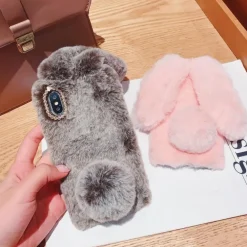 Fuzzy Bunny iPhone Case