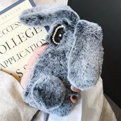 Fuzzy Bunny iPhone Case