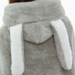 Fuzzy Chinchilla Nightgown