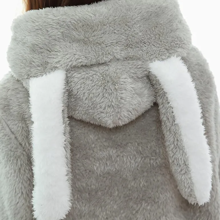 Fuzzy Chinchilla Nightgown